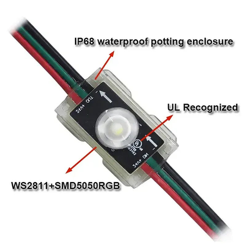 Smart Outdoor RGB Single-Point LED Module